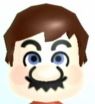 帽子を脱いだマリオ
