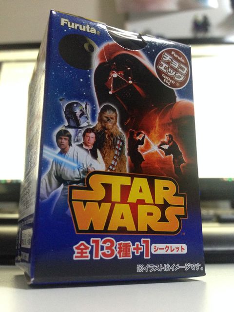 スターウォーズ チョコエッグ 外箱