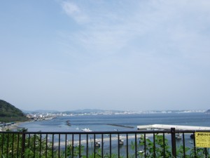 横須賀の海岸線